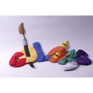 Colors, Wall Hanging, Decoration, Colorful, Nursery, Kids Room, ~ 260122-WH 916